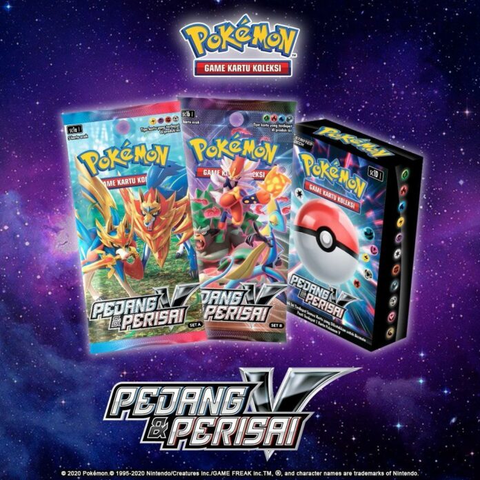 Starter & Booster Pack pokemon tcg pedang dan perisai