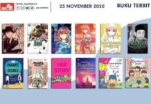 Jadwal Terbit Komik Tanggal 25 November 2020