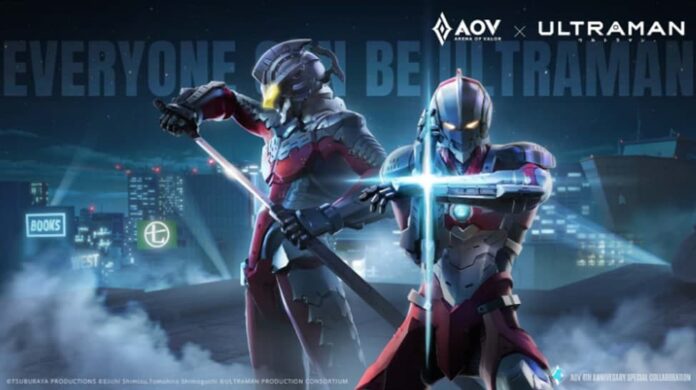 AOV x Ultraman kolaborasi AOV x Ultraman