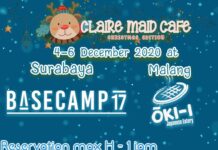 Histora x Oki-i Japanese Eatery x Basecamp 17 present: Claire Maid Café: Christmas Edition Claire Maid Café: Christmas Edition