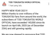 Dalam Rangka Memperingati Perayaan 50 Tahun, Seri Kamen Rider Akan Hadir di Youtube Toei Tokusatsu World