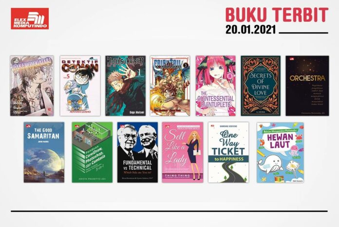 Jadwal Terbit Komik Tanggal 20 Januari 2021