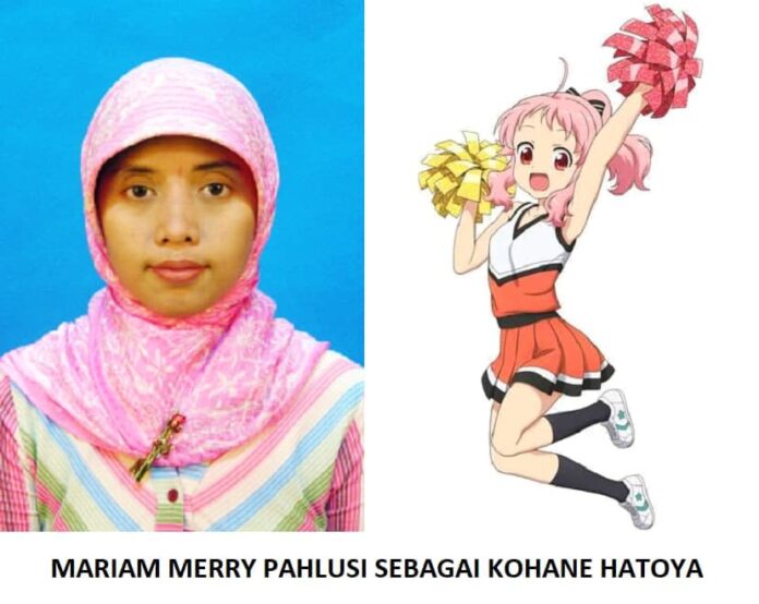 mariam merry pahlusi anima yell