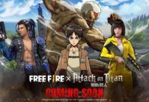 Kolaborasi Free Fire dengan Attack on Titan, Kini Pemain Bisa Kenakan Kostum Spesial Survey Corps dan Jadi Monster Titan attack on titan x free fire