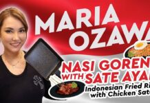 maria ozawa masak nasi goreng