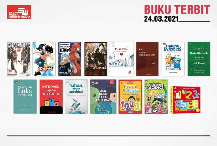 Jadwal Terbit Komik Tanggal 24 Maret 2021