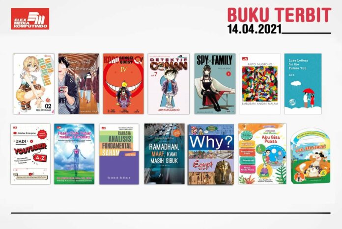 Jadwal Terbit Komik Tanggal 14 April 2021