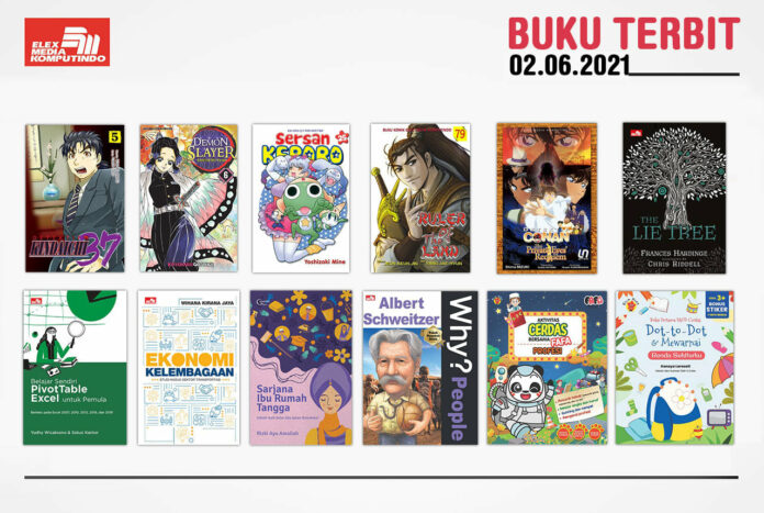 Jadwal Terbit Komik Tanggal 2 Juni 2021