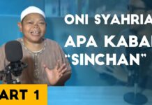 Ony Syahrial Semakin Mantap Mendalami Ilmu Agama crayon shinchan