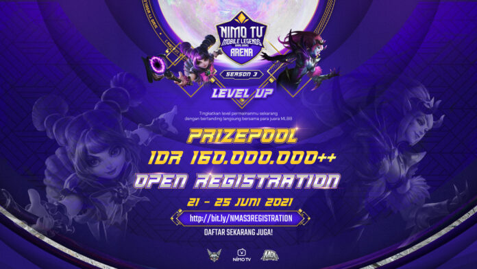 NMA S3 Nimo TV Mobile Legends: Bang Bang Arena Season 3