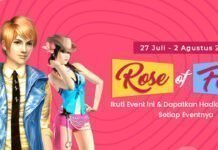 Event Rose of Fate Idol Street 2 Indonesia, Banyak Hadiah Romantis! Rose of Fate