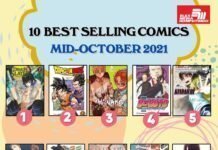 Inilah 10 Komik Best Seller Terbitan Elex Media Selama Pertengahan Bulan Oktober 2021 best seller elex media