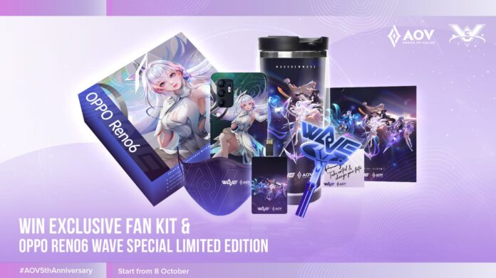 OPPO Reno6 WaVe aov
