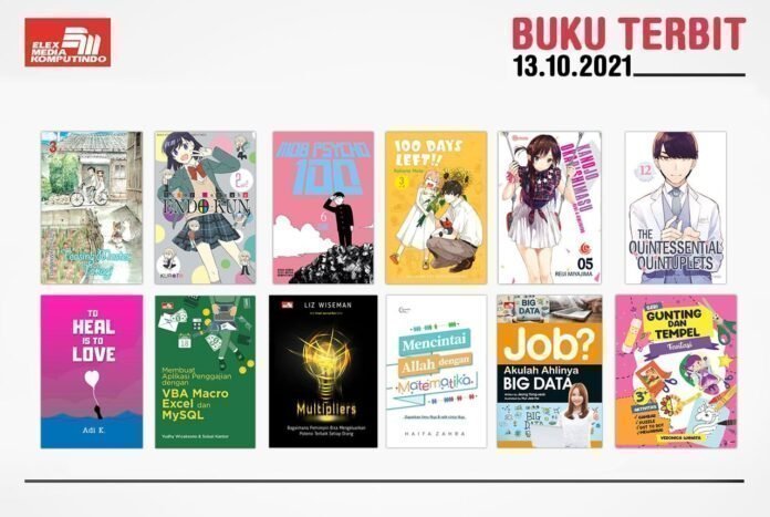 Jadwal Terbit Komik Tanggal 13 Oktober 2021