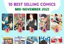Inilah 10 Komik Best Seller Terbitan Elex Media Selama Pertengahan Bulan November 2021 best seller elex media