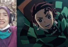 Intip Aksi Siti Balqis Mendubbing Tanjiro di Kimetsu no Yaiba tanjiro