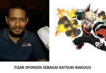 Tizar Sponsen Mendubbing Bakugo di My Hero Academia NET bakugo
