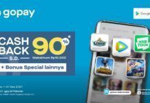 Top Up UC PUBG Pakai GoPay Bisa Dapat Cashback 90% Top Up Google Play