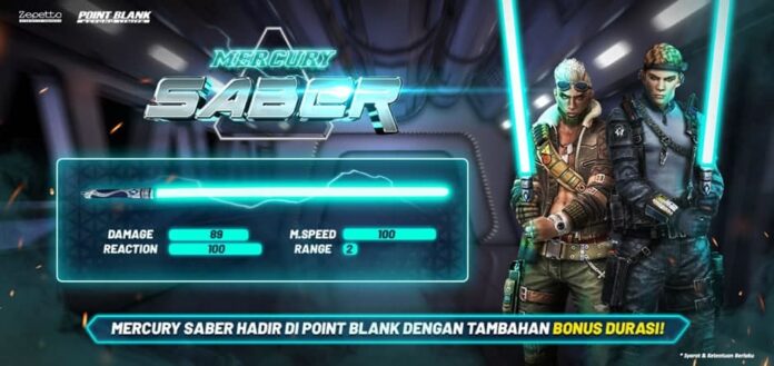 point blank Mercury Saber