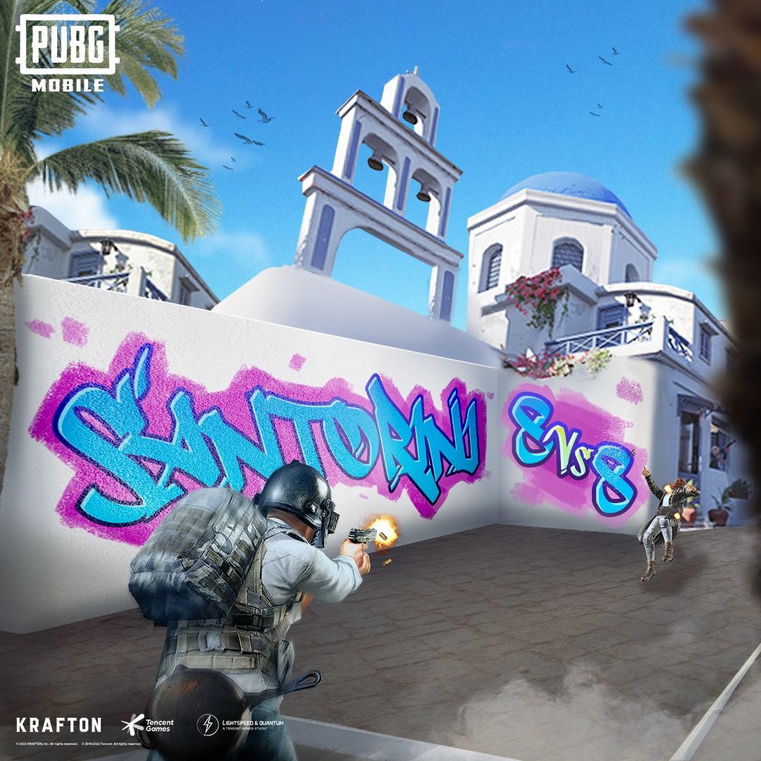 pubg mobile santorini
