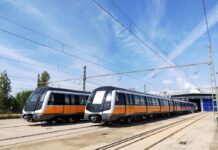 Kereta Baru MRT Singapura Lin Circle Line Tiba