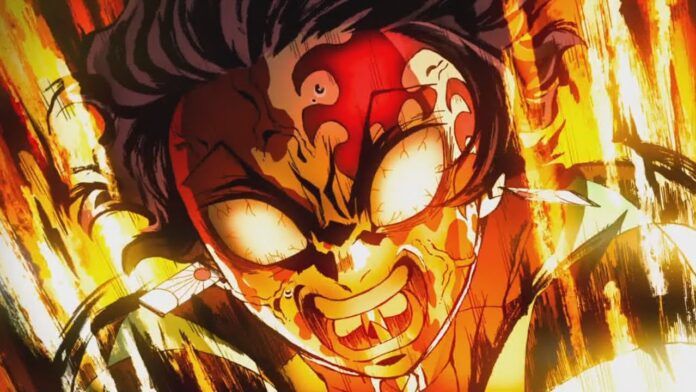 natsuki hanae kimetsu no yaiba tanjiro vs gyutaro