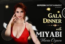 maria ozawa makan malam bersama miyabi