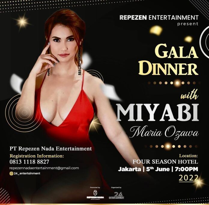 maria ozawa makan malam bersama miyabi