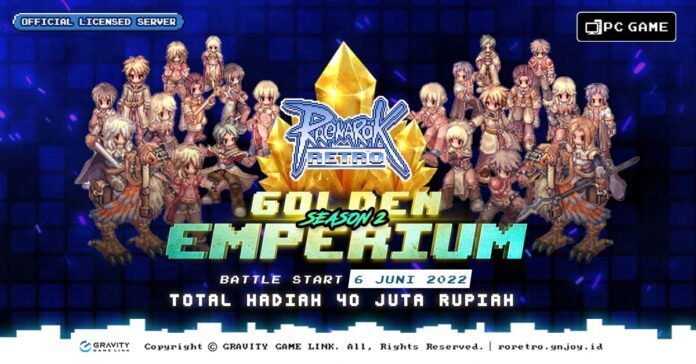 ragnarok retro Gelar Golden Emperium Season 2