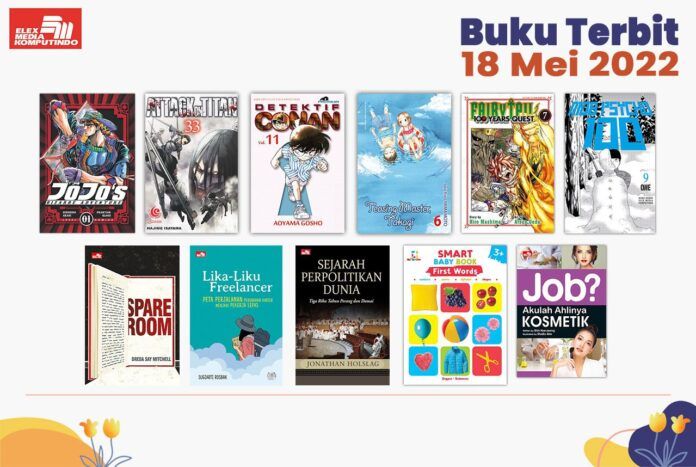 Jadwal Terbit Komik Tanggal 18 Mei 2022