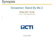 Stand By Me Doraemon 2 Ditayangkan RCTI Dalam Rangka Momen Rayakan Lebaran 1443/2022