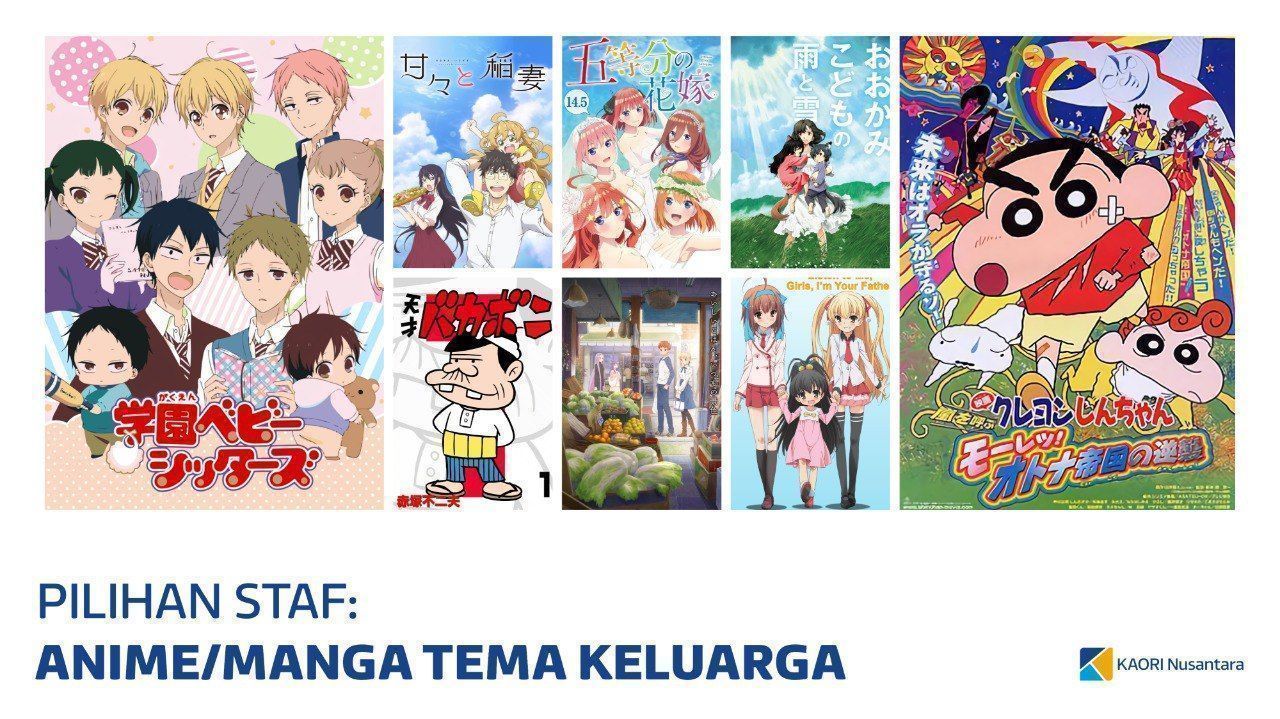 tema keluarga anime keluarga