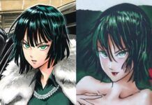 grafitti fubuki one punch man
