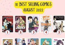 Inilah Komik-Komik Best Seller Terbitan Elex Media Selama Bulan Agustus 2022 best seller elex media