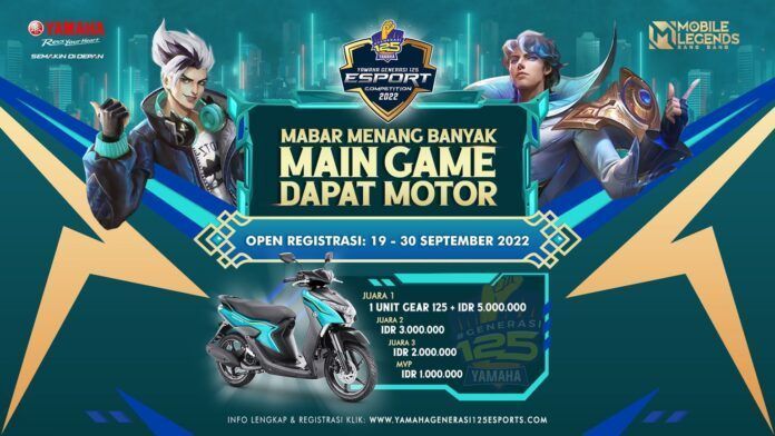 YGEC 2022 Yamaha Generasi 125 E-Sport Competition 2022