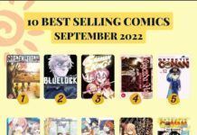 Inilah Komik-Komik Best Seller Terbitan Elex Media Selama Bulan September 2022 best seller elex media