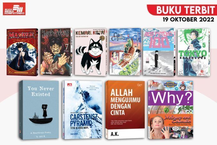 Jadwal Terbit Komik Tanggal 19 Oktober 2022