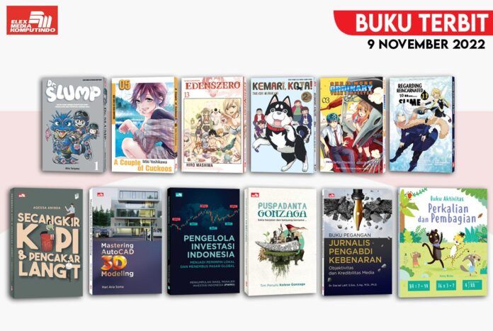 komik Jadwal Terbit Komik Tanggal 9 November 2022