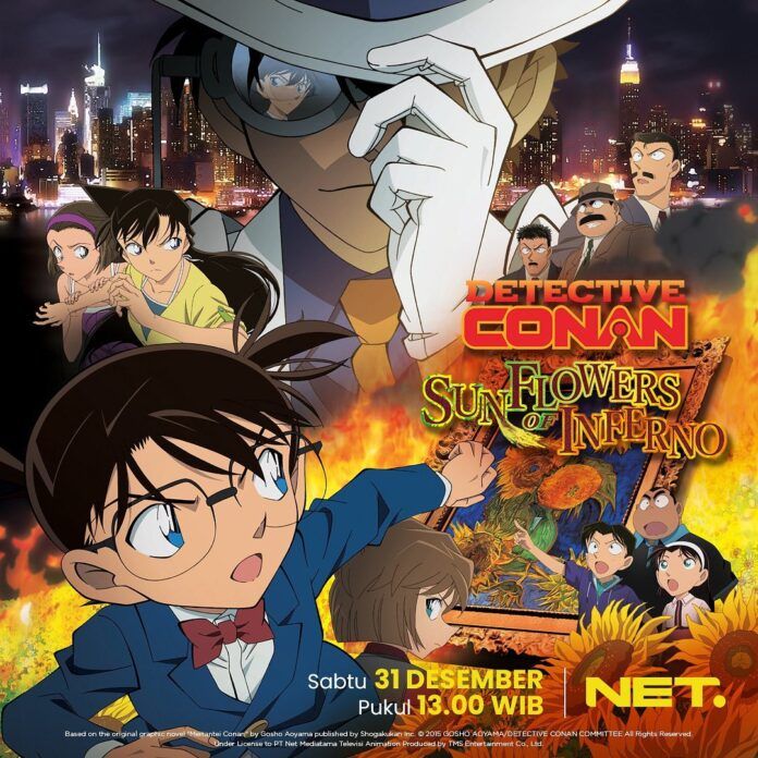 detektif conan Sunflowers Of Inferno