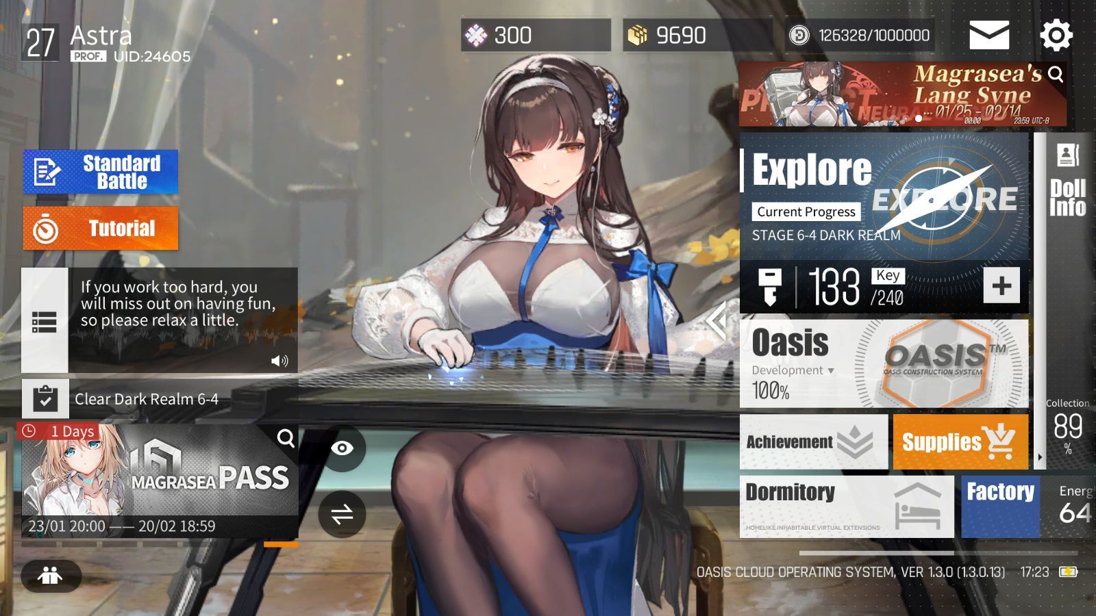 Tampilan Homescreen Utama PNC