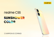 Smartphone realme Berdesain Sunshower Terlihat di 2023 PMPL ID SPRING dengan Nama realme C55 2023 PMPL ID SPRING