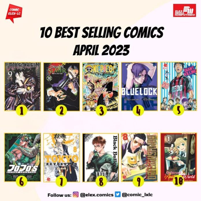 best seller elex media april 2023