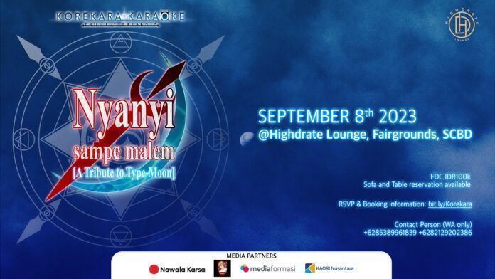 Korekara Karaoke vol 8 Poster fate stay night korekara karaoke fate/stay night