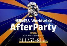 After Party Global Nan Akbar untuk Memperingati 10 Tahun dan Berakhirnya Serial Attack on Titan shingeki no kyojin