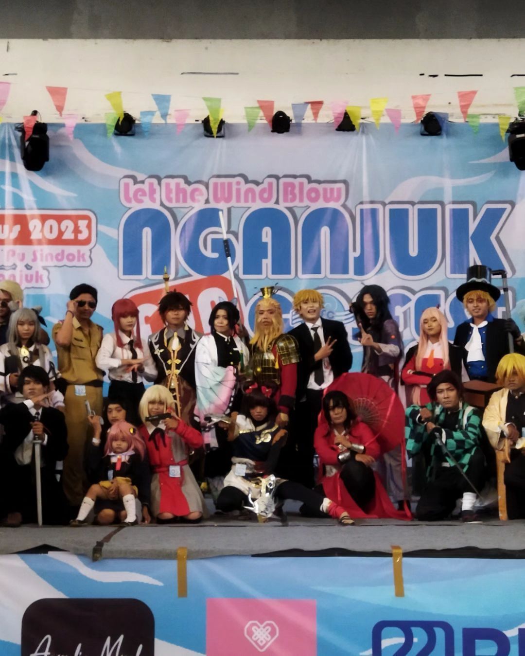 Lomba Coswalk di Event Nganjuk Fun Cosfest