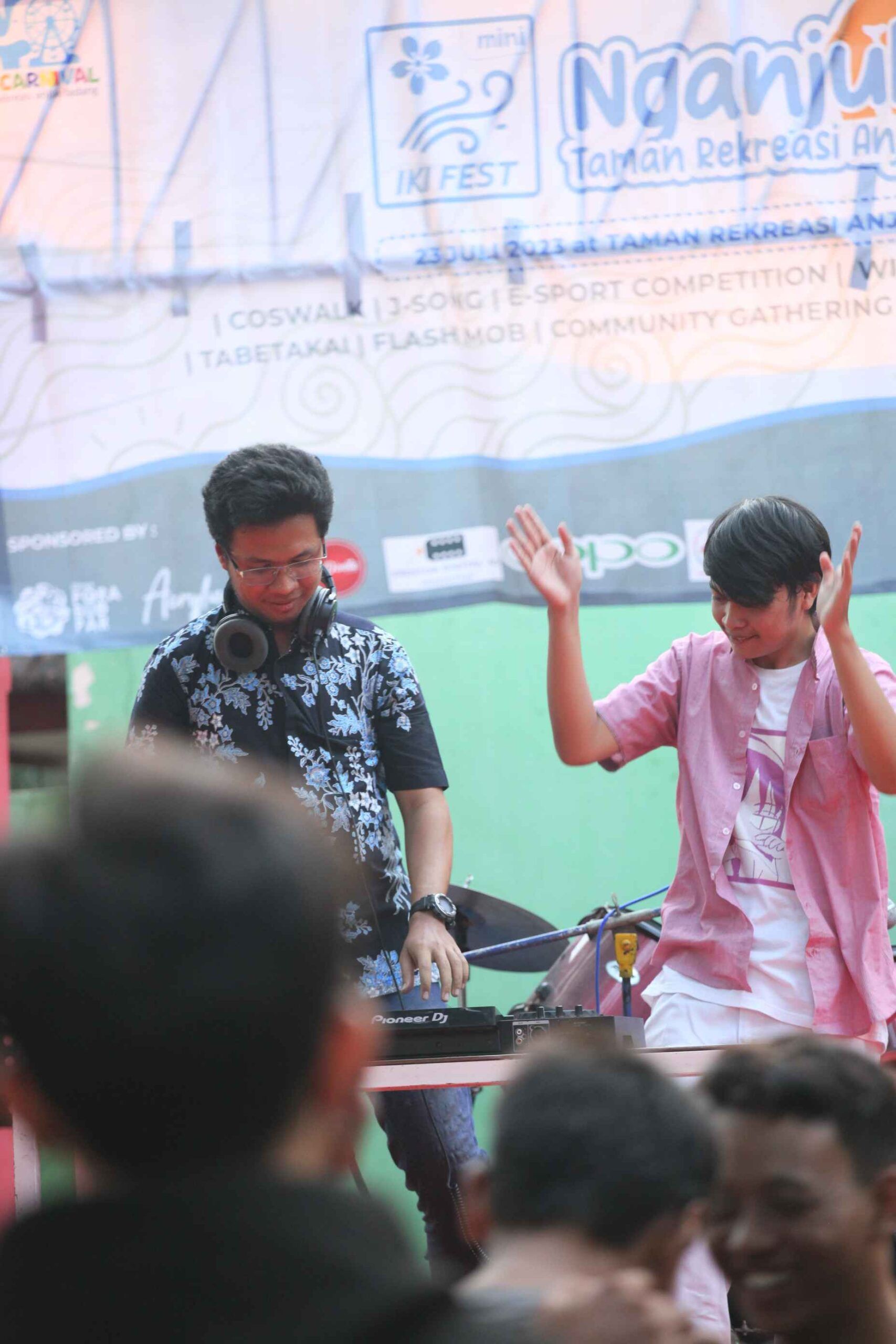 DJ Aoki di Event IKI MINI FEST NGANJUK