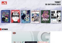 Jadwal Terbit Komik Tanggal 18 Oktober 2023