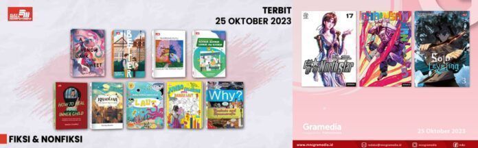 Jadwal Terbit Komik Tanggal 25 Oktober 2023