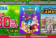 SEGA Publisher Sale – Desember 2023: Diskon hingga 80%! SEGA Publisher Sale