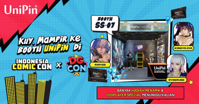 unipin indonesia comic con 2023